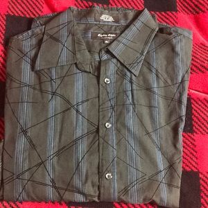 EIGHTY EIGHT PLATINUM mens Xl long sleeve button down shirt
